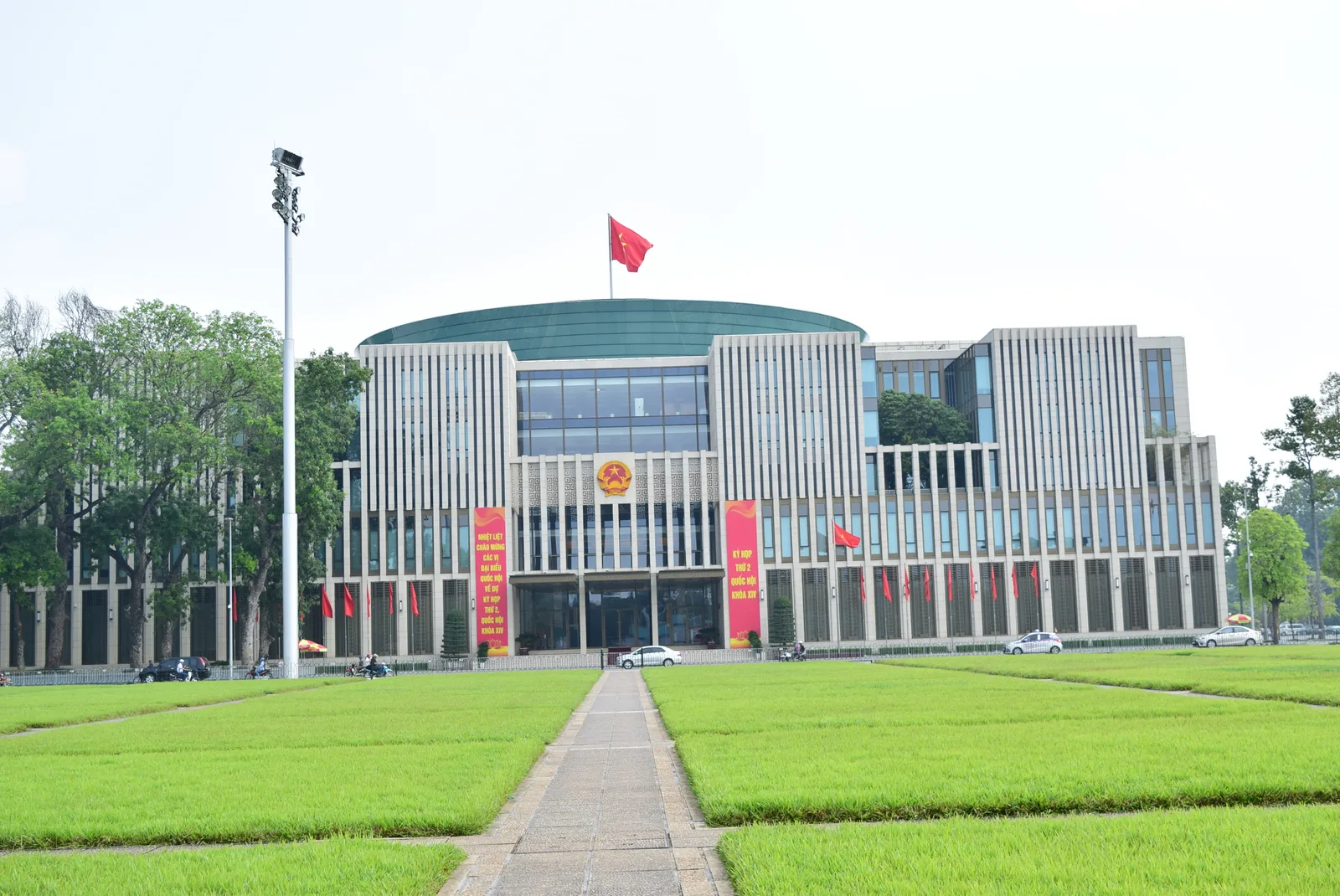Main view at Ba Dinh Square Hanoi — travel photo