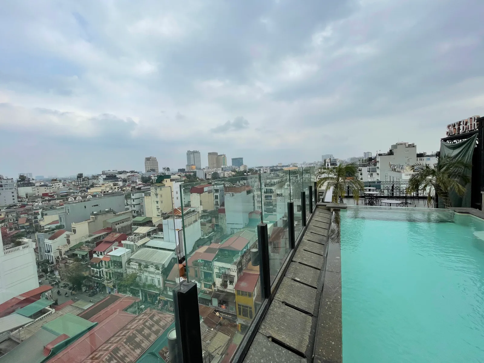 Interior at DUSK Sky Bar Hanoi — travel photo