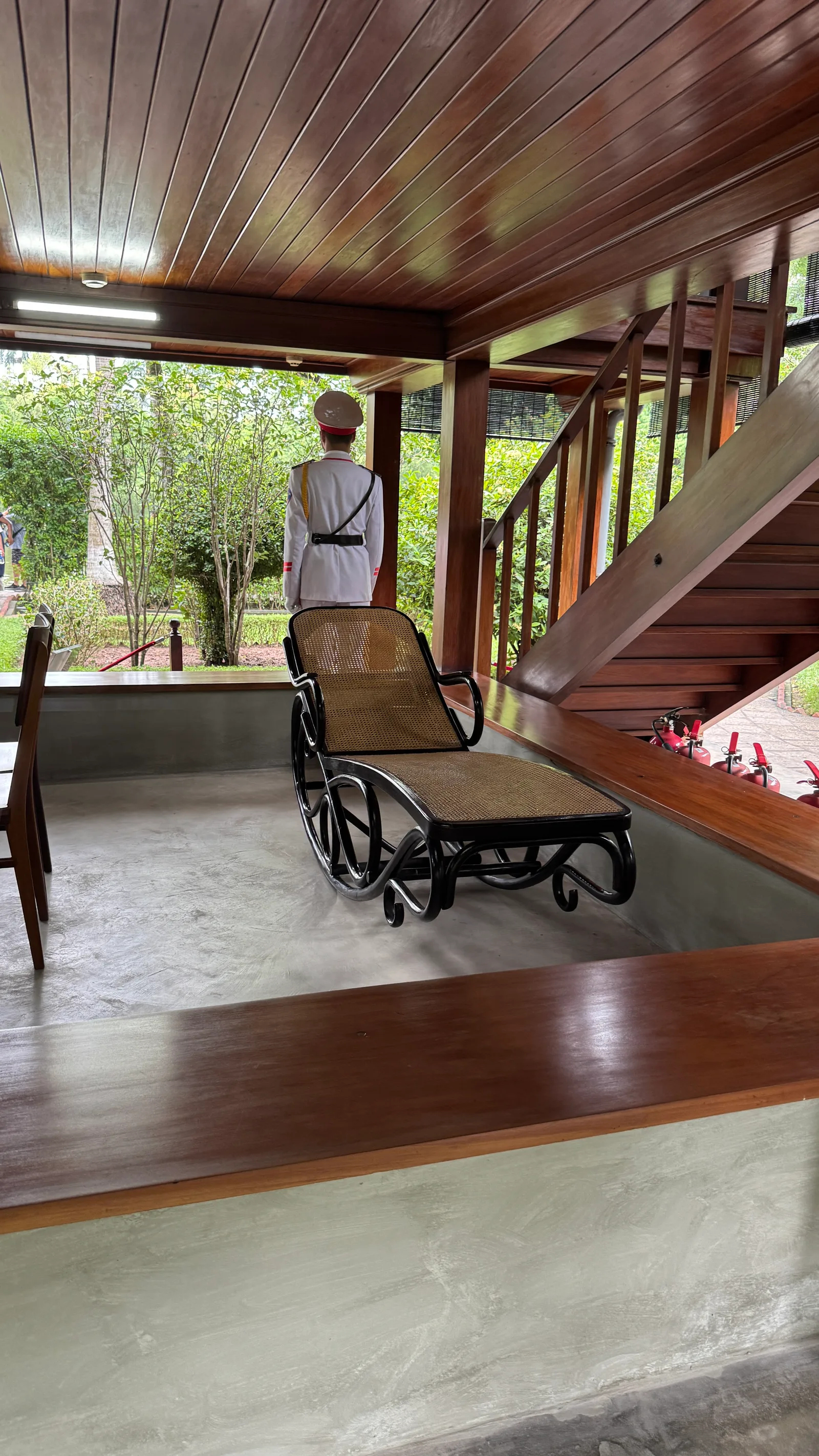 Main view at Ho Chi Minh’s Stilt House Hanoi — travel photo