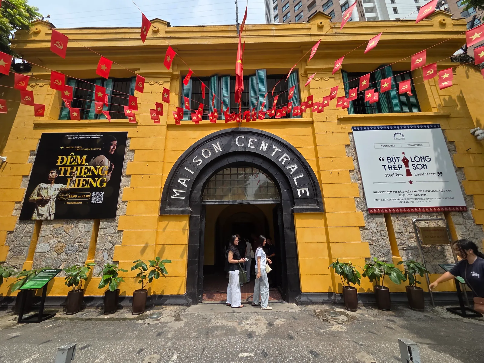 Interior at Hoa Lo Prison Relic Hanoi — travel photo