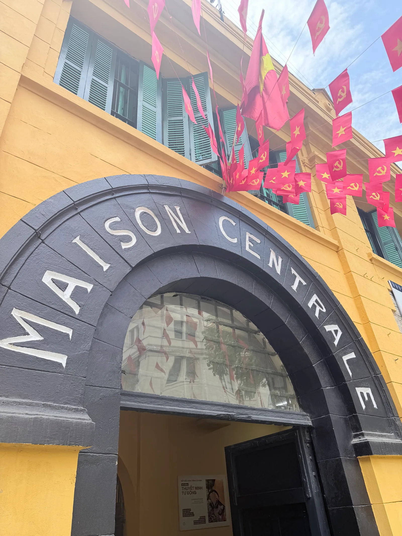 Atmosphere at Hoa Lo Prison Relic Hanoi — travel photo