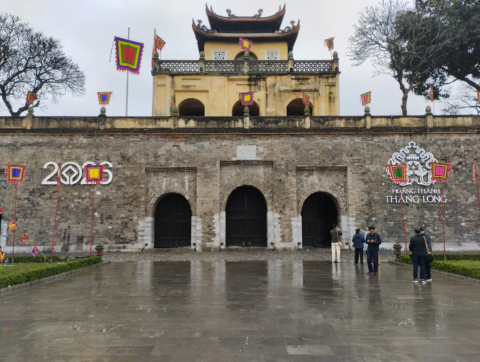 Interior at Imperial Citadel of Thang Long Hanoi — travel photo