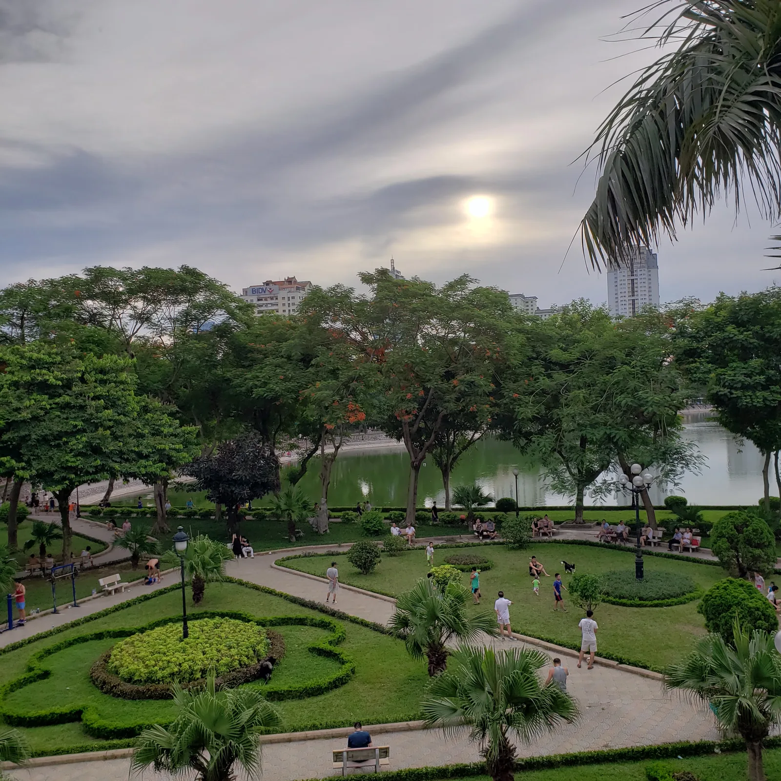 Main view at Indira Gandhi Park Hanoi — travel photo