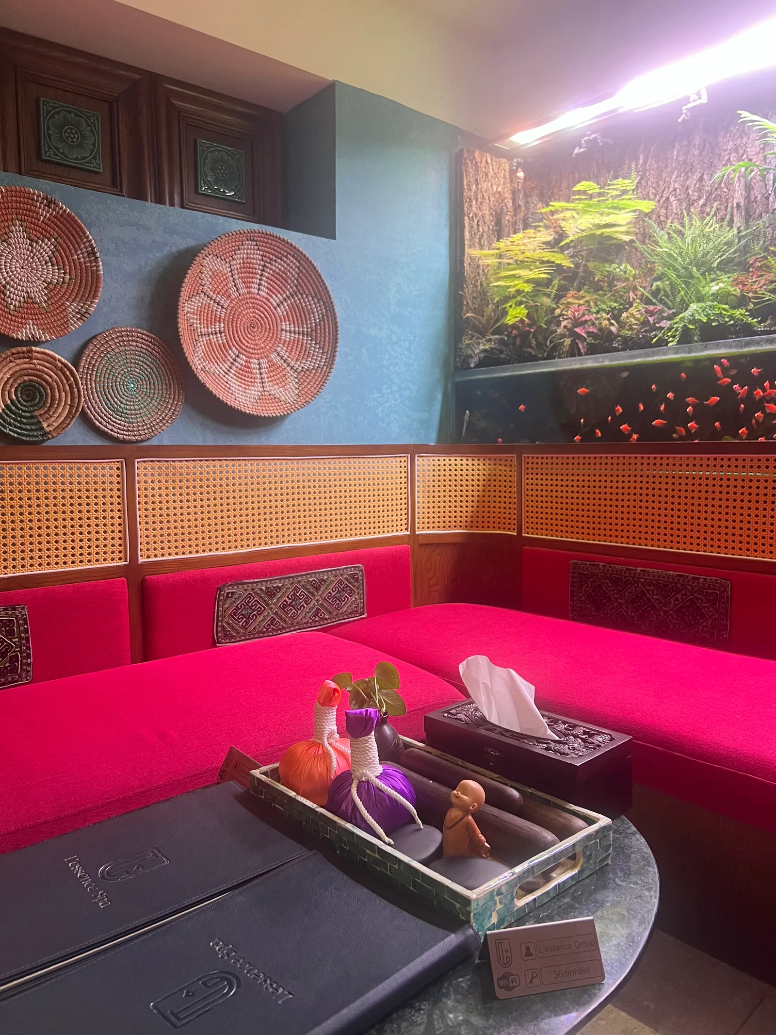 Interior at L'essence Spa - Free Meals Offer Hanoi — travel photo