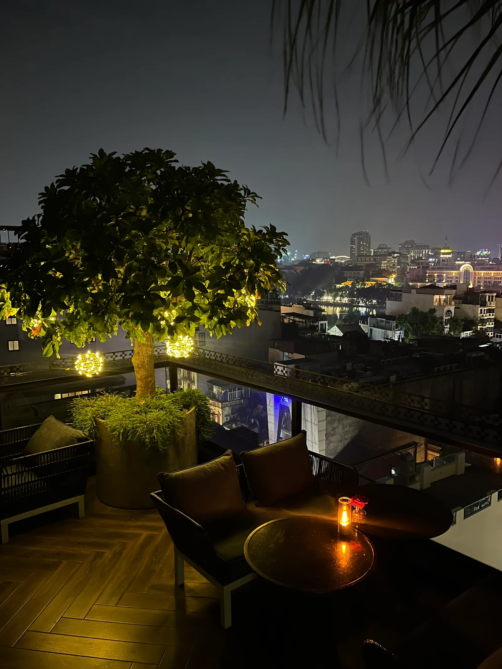 Details at Lighthouse Sky Bar Hanoi — travel photo