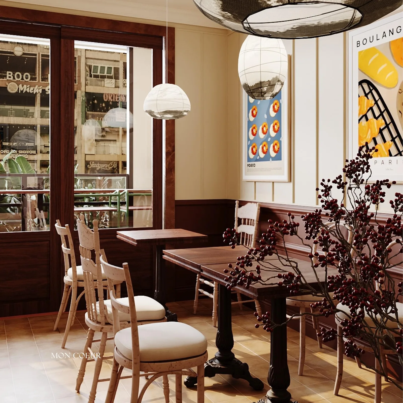 Interior at MON COEUR - Artisan Breads Hanoi — travel photo