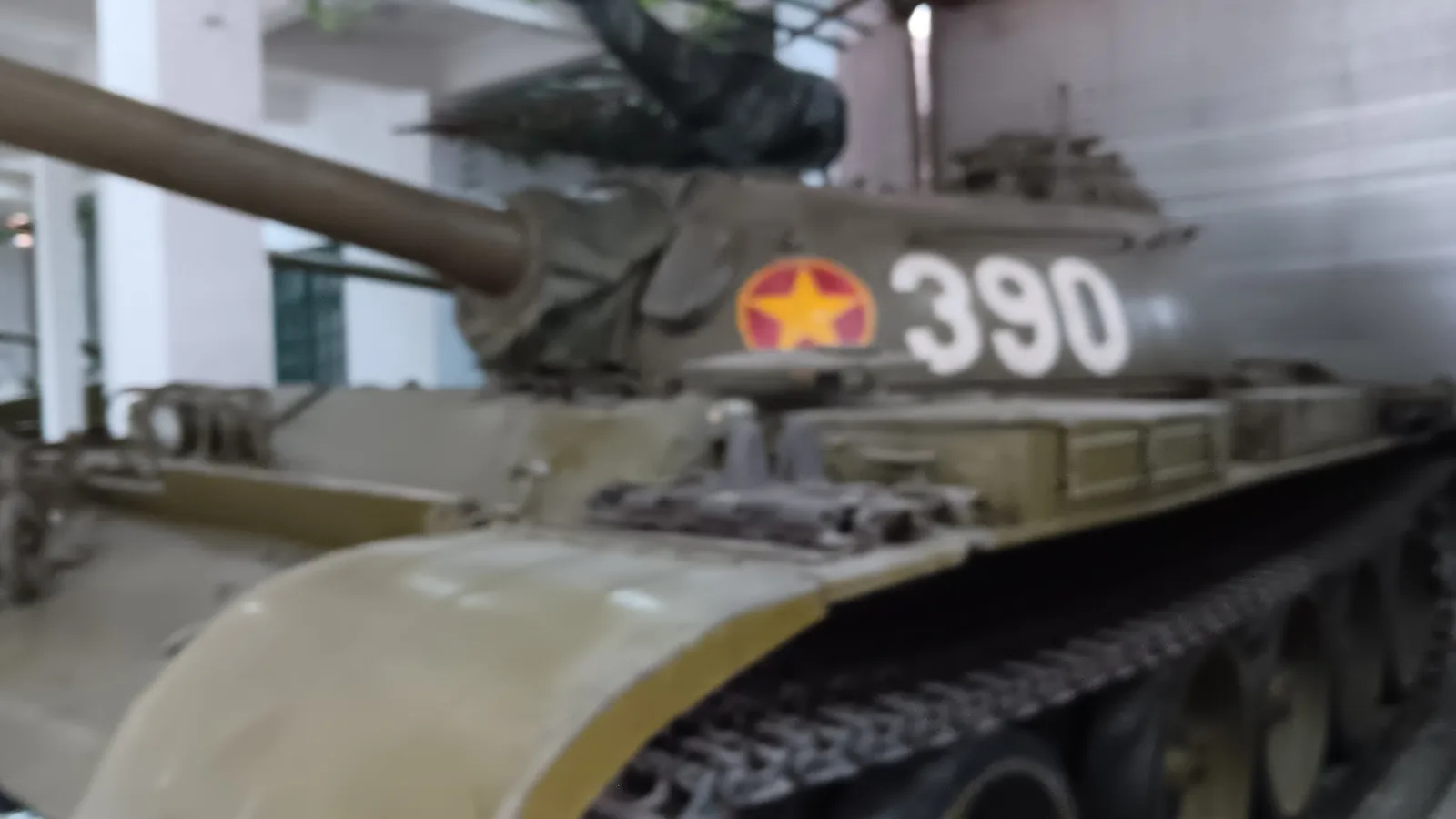 Details at Museum of Armored Forces Hanoi — travel photo