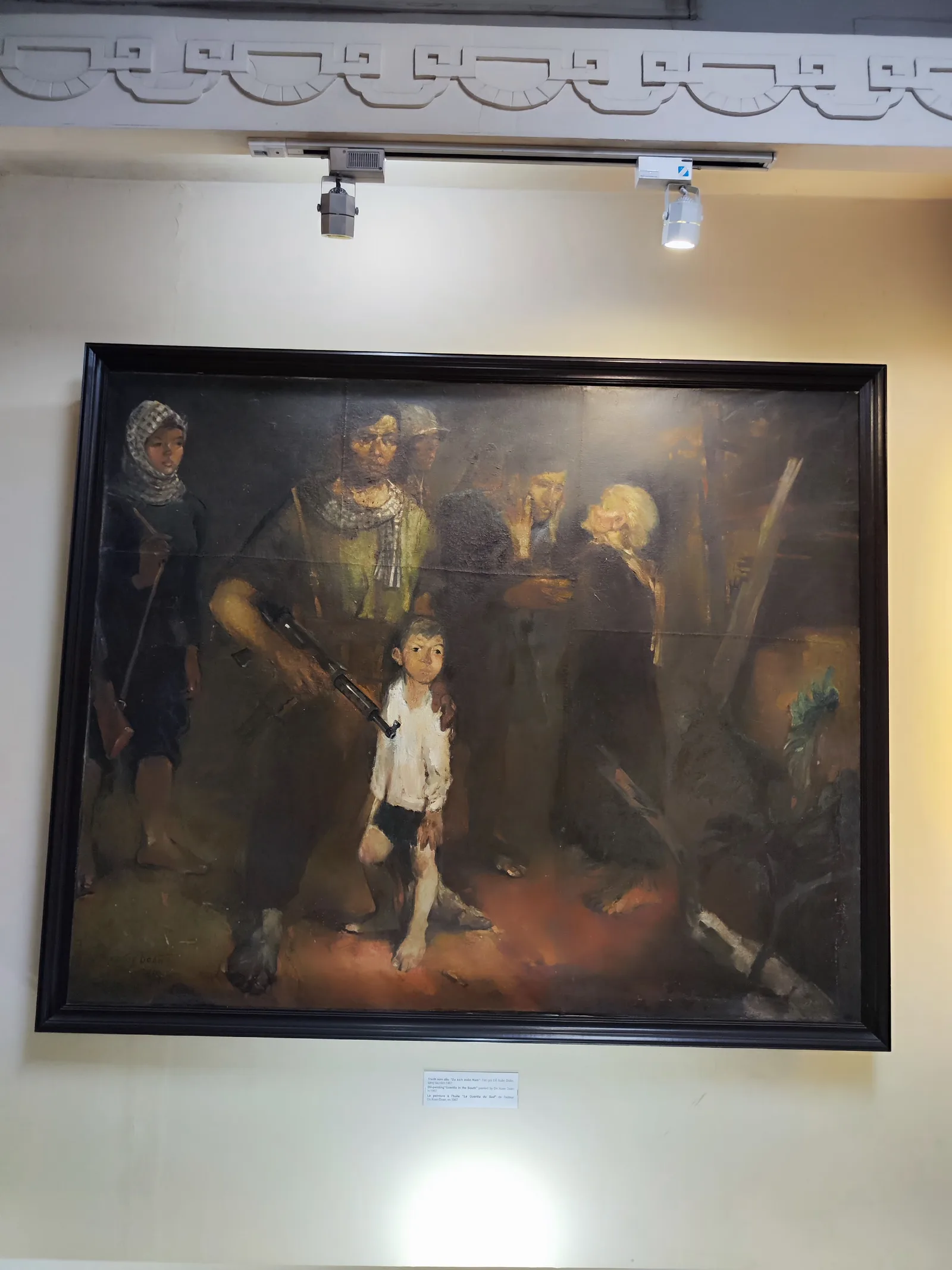 Details at Museum of the Vietnamese Revolution Hanoi — travel photo