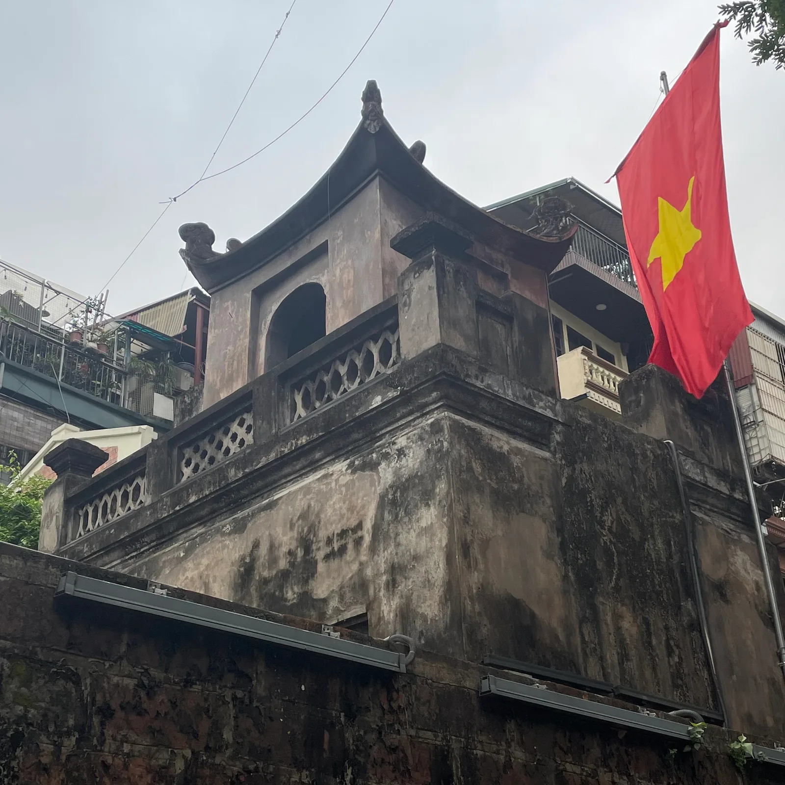 Interior at Ô Quan Chưởng Hanoi — travel photo