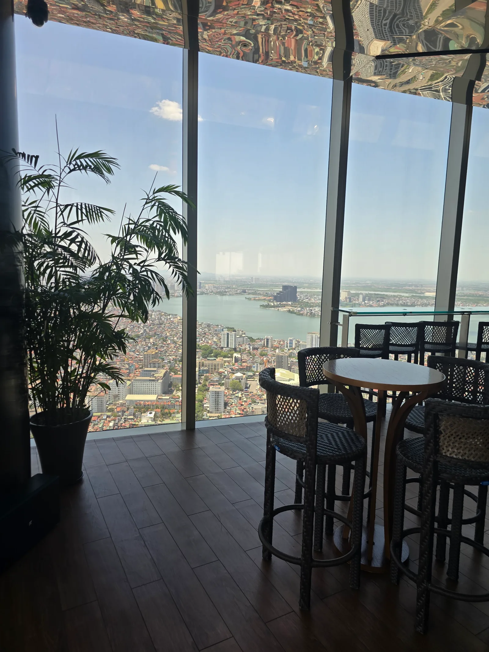 Atmosphere at Sky Lotte Observation Deck Hanoi — travel photo