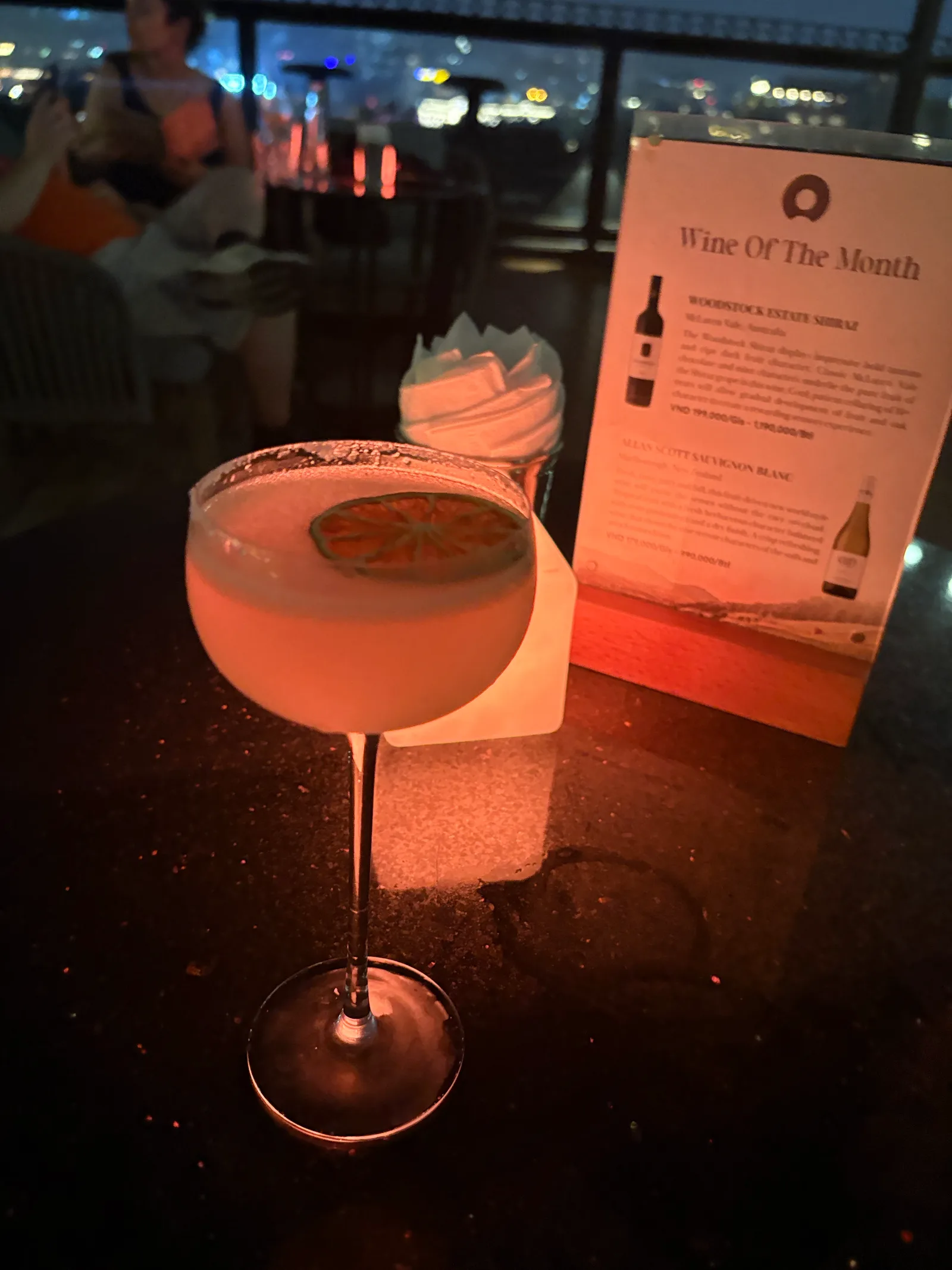 Details at SOL SKY BAR Hanoi — travel photo