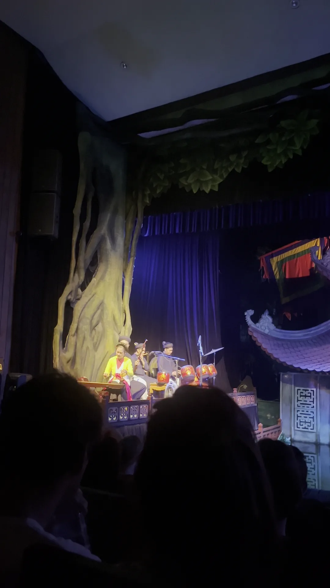 Main view at Thang Long Water Puppet Theatre Hanoi — travel photo