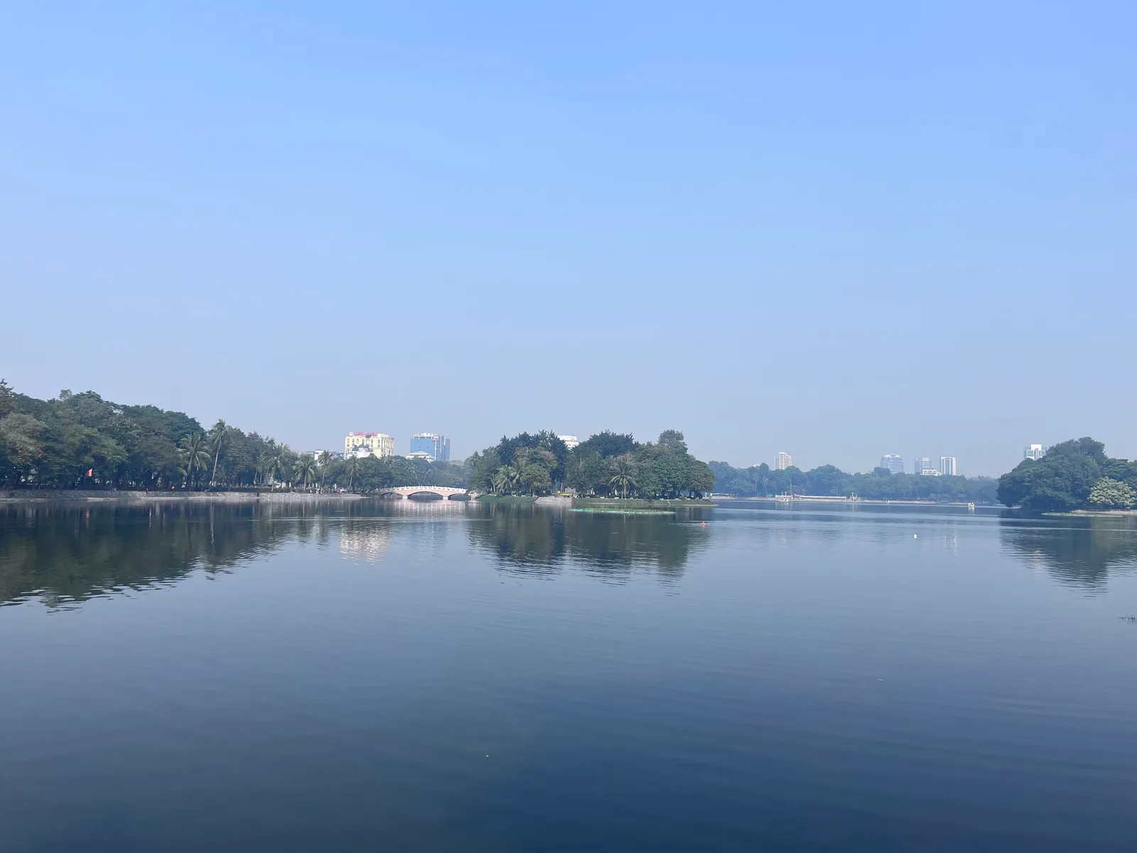Interior at Thong Nhat Park Hanoi — travel photo