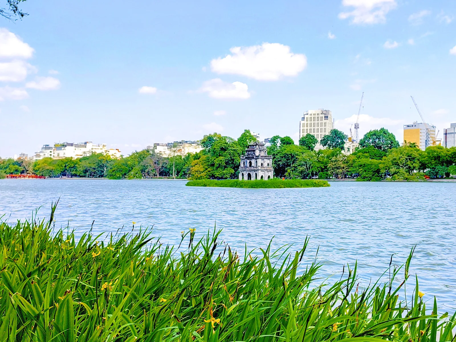 Main view at Turtle Tower Hanoi — travel photo