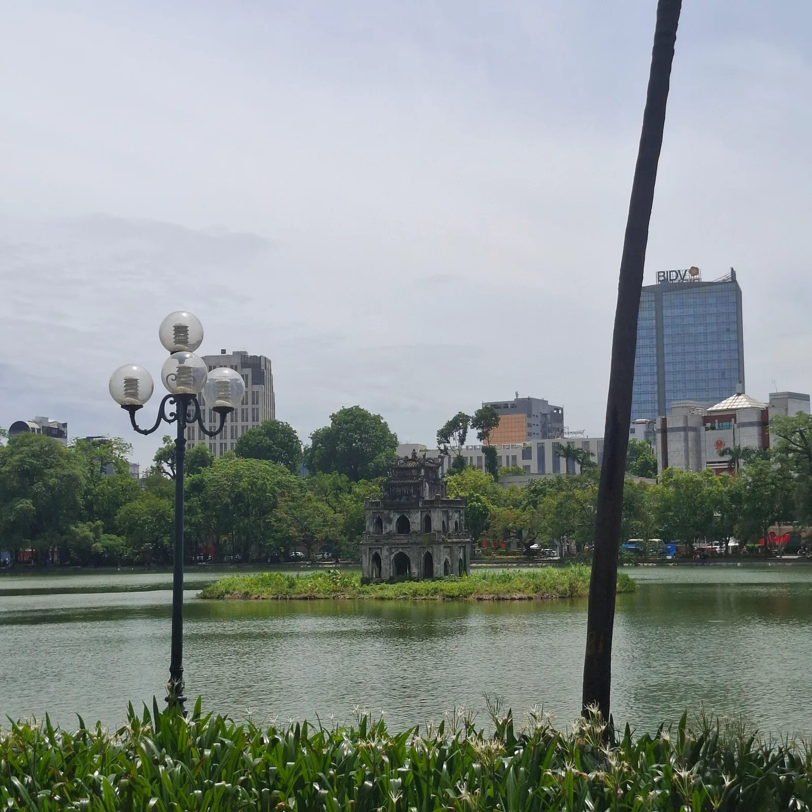 Atmosphere at Turtle Tower Hanoi — travel photo