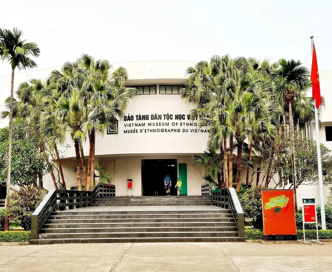 Main view at Vietnam Museum of Ethnology Hanoi — travel photo