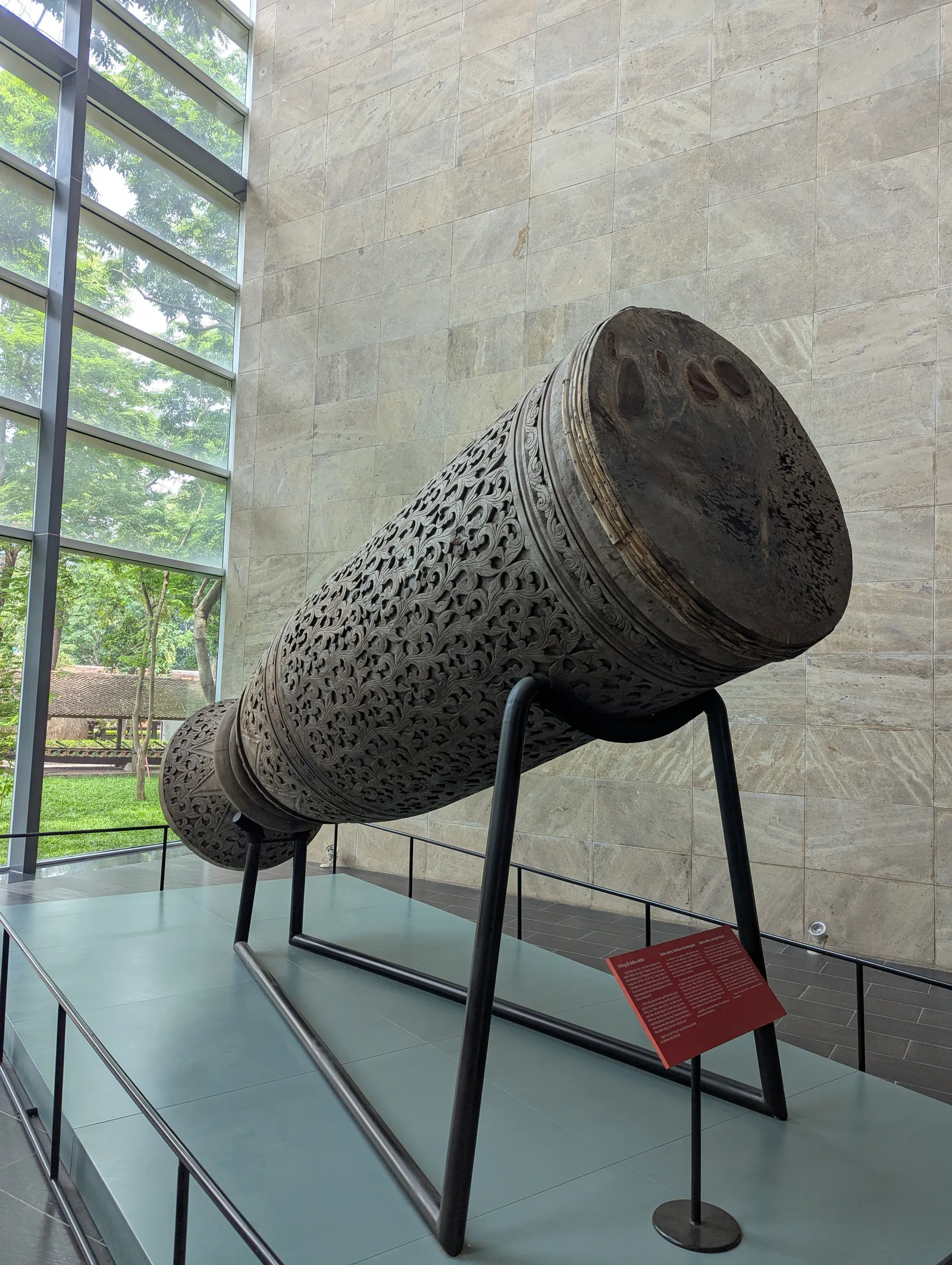 Interior at Vietnam Museum of Ethnology Hanoi — travel photo