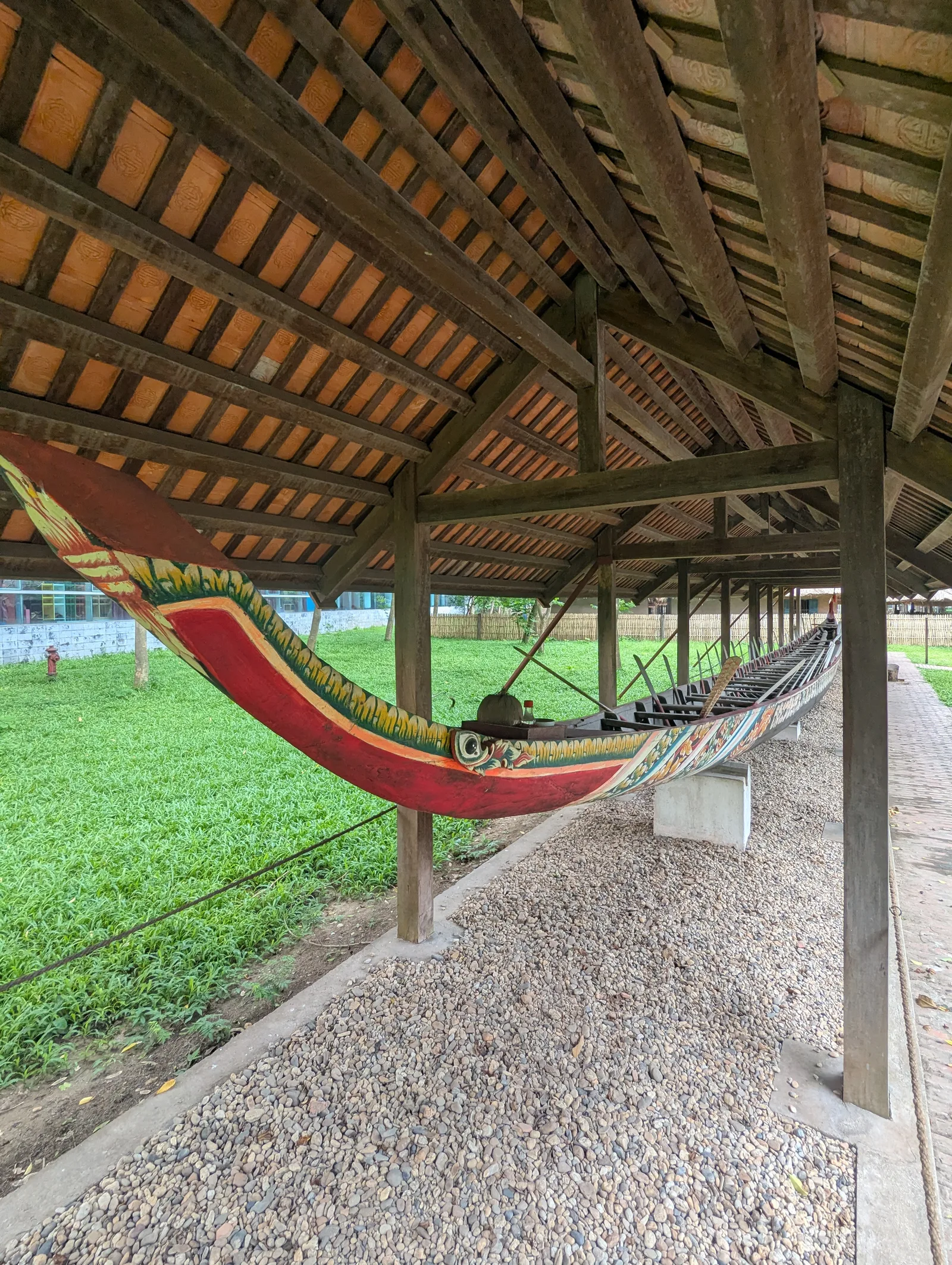 Details at Vietnam Museum of Ethnology Hanoi — travel photo