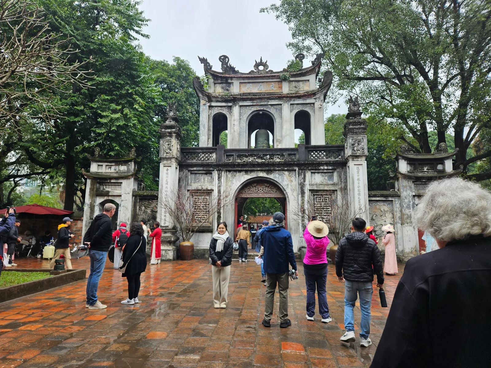 Main view at Vietnam Museum of Literature Hanoi — travel photo