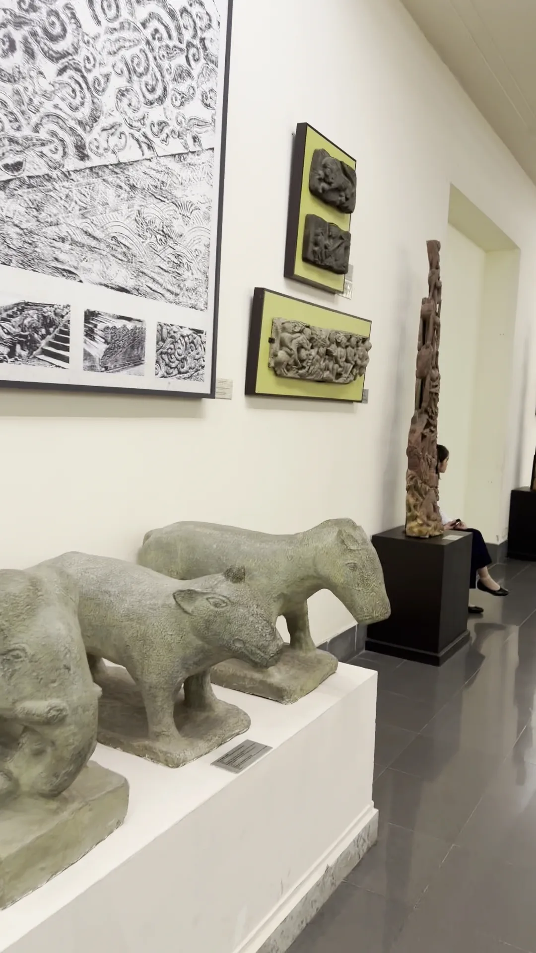 Interior at Vietnam National Fine Arts Museum Hanoi — travel photo