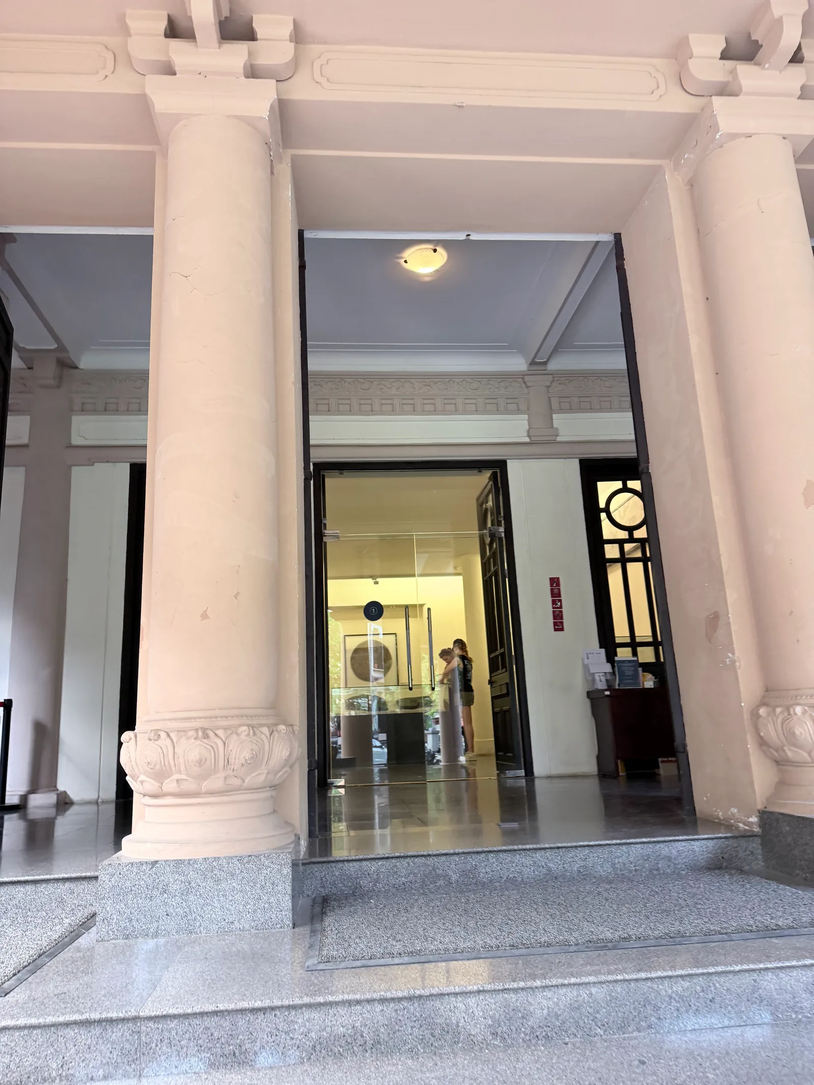 Details at Vietnam National Fine Arts Museum Hanoi — travel photo