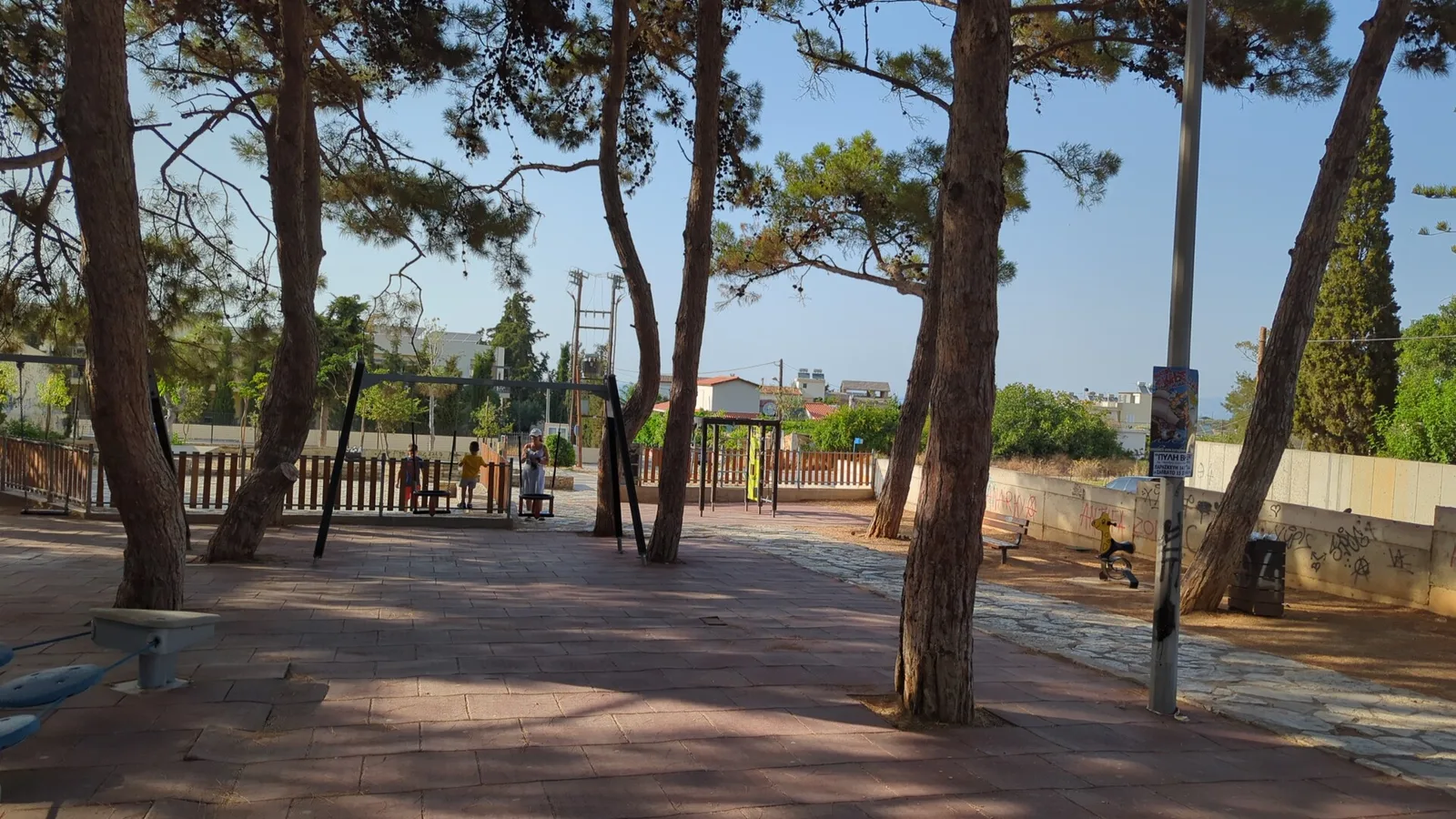 Interior at Agios Ioannis Playground Heraklion — travel photo