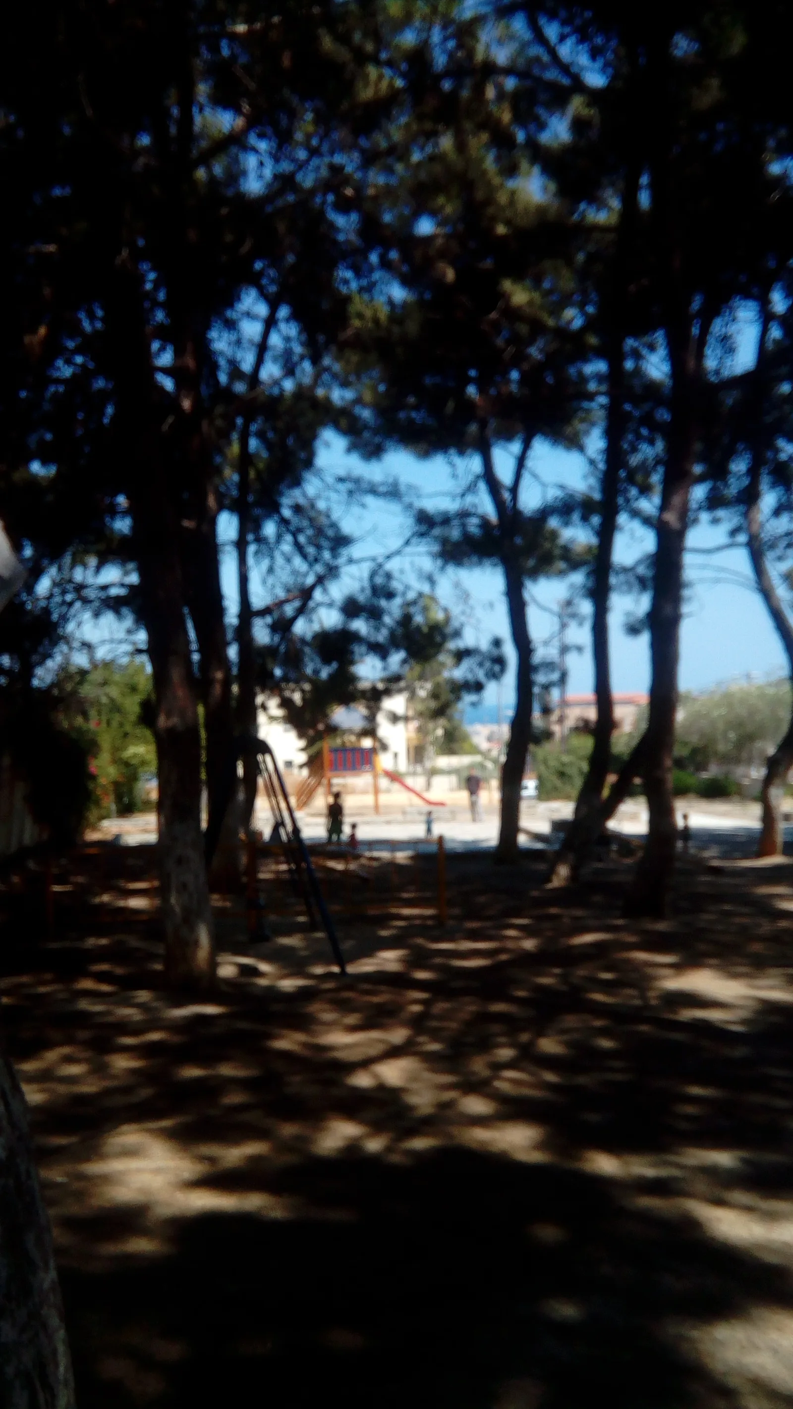 Atmosphere at Agios Ioannis Playground Heraklion — travel photo