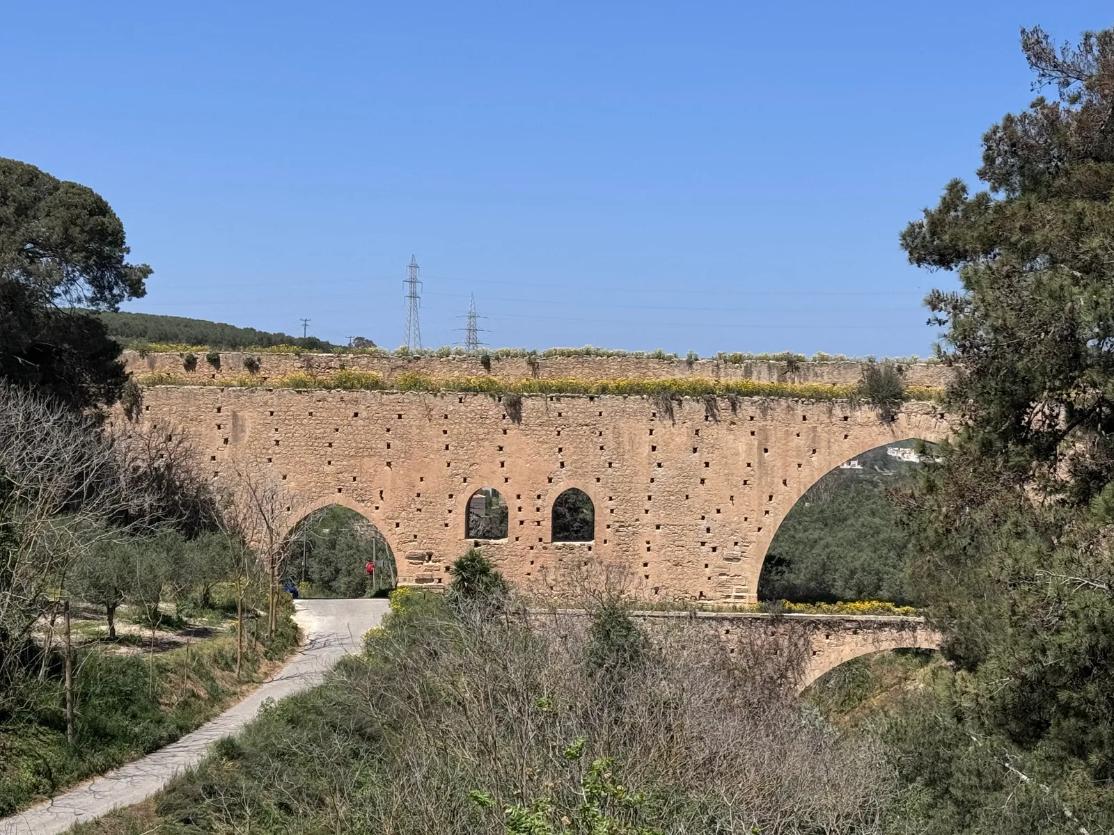 Details at Aqueduct of Agia Irini Heraklion — travel photo