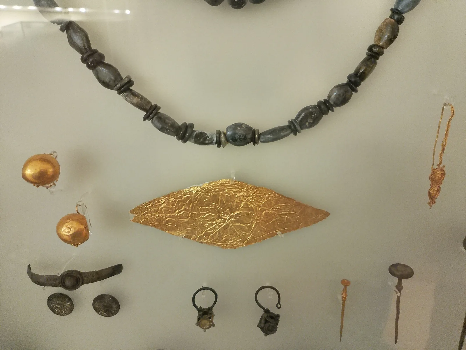 Interior at Archaeological Collection Malevizi Heraklion — travel photo
