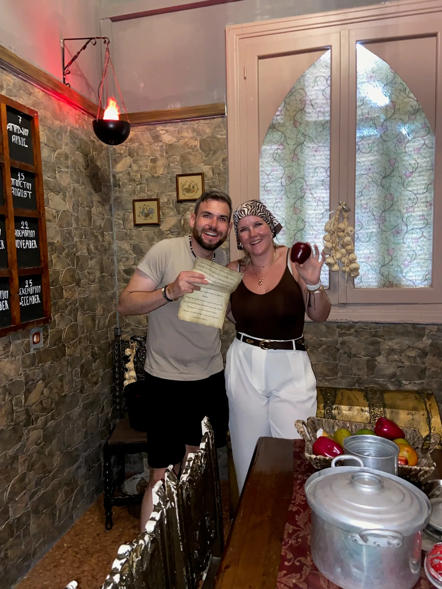 Atmosphere at EscapeRooms.Gr Heraklion — travel photo