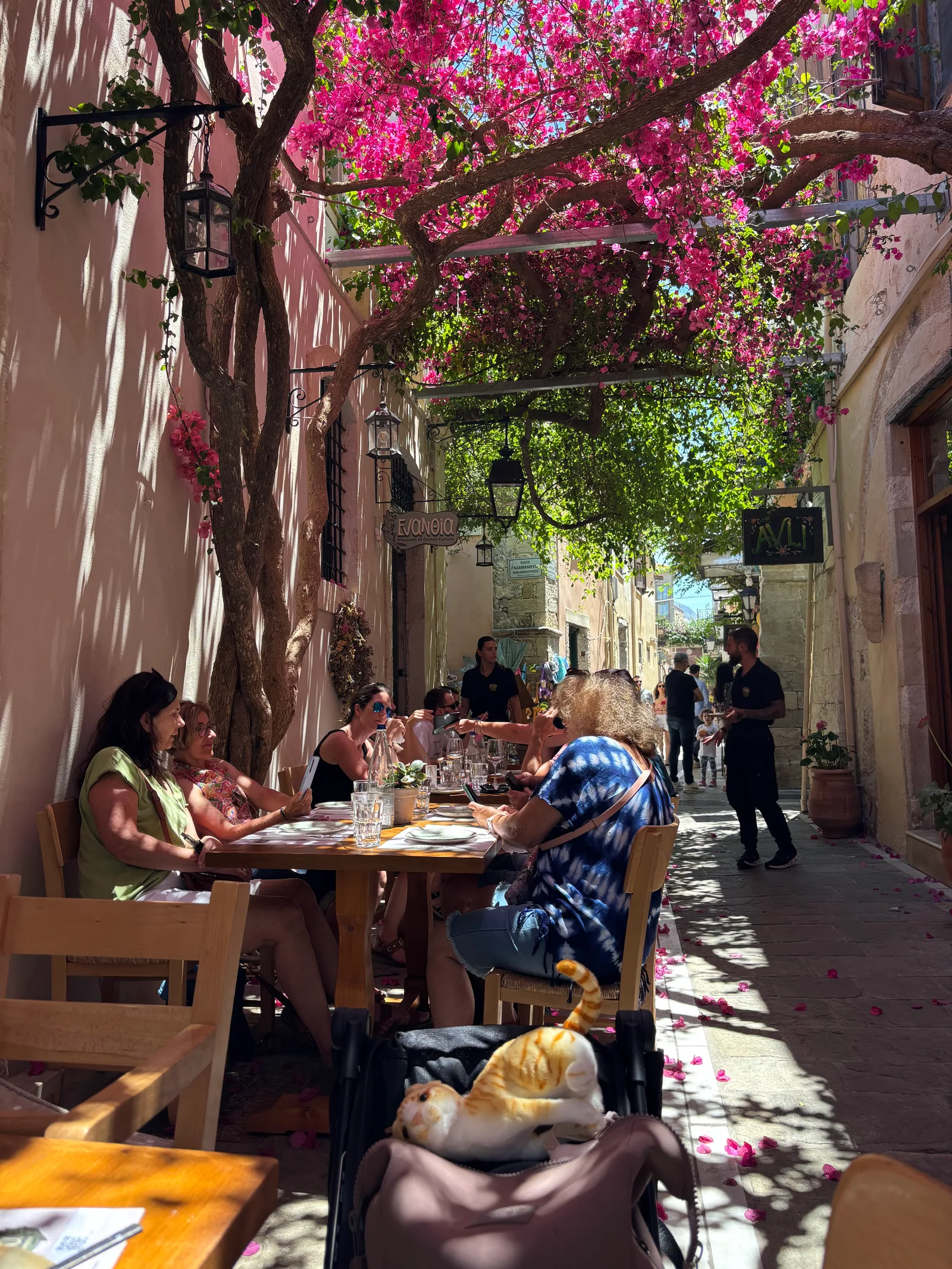 Atmosphere at Herakleion Central Market Heraklion — travel photo