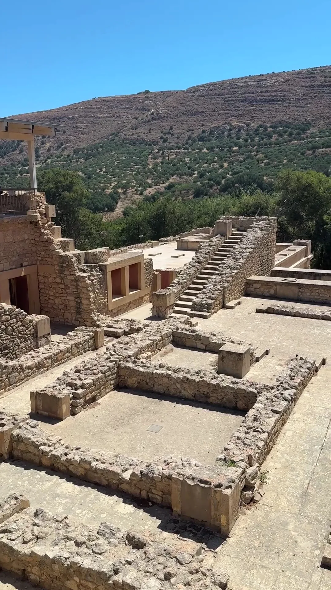 Details at Knossos Palace Heraklion — travel photo