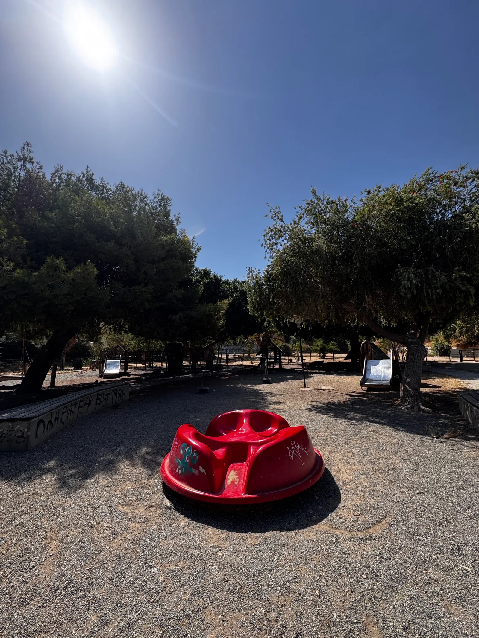 Interior at Kommeno Mpenteni Playground Heraklion — travel photo