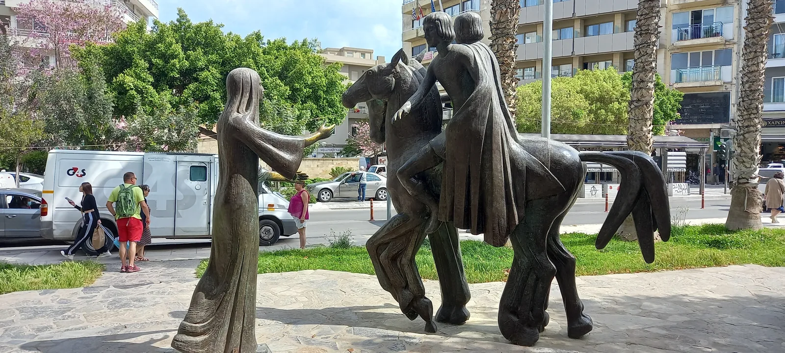 Interior at Kornarou Square Heraklion — travel photo