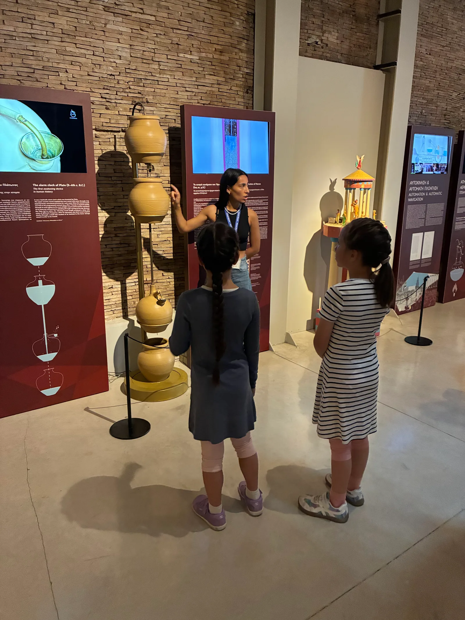 Interior at Museum of Ancient Greek Technology by Kotsanas Heraklion — travel photo