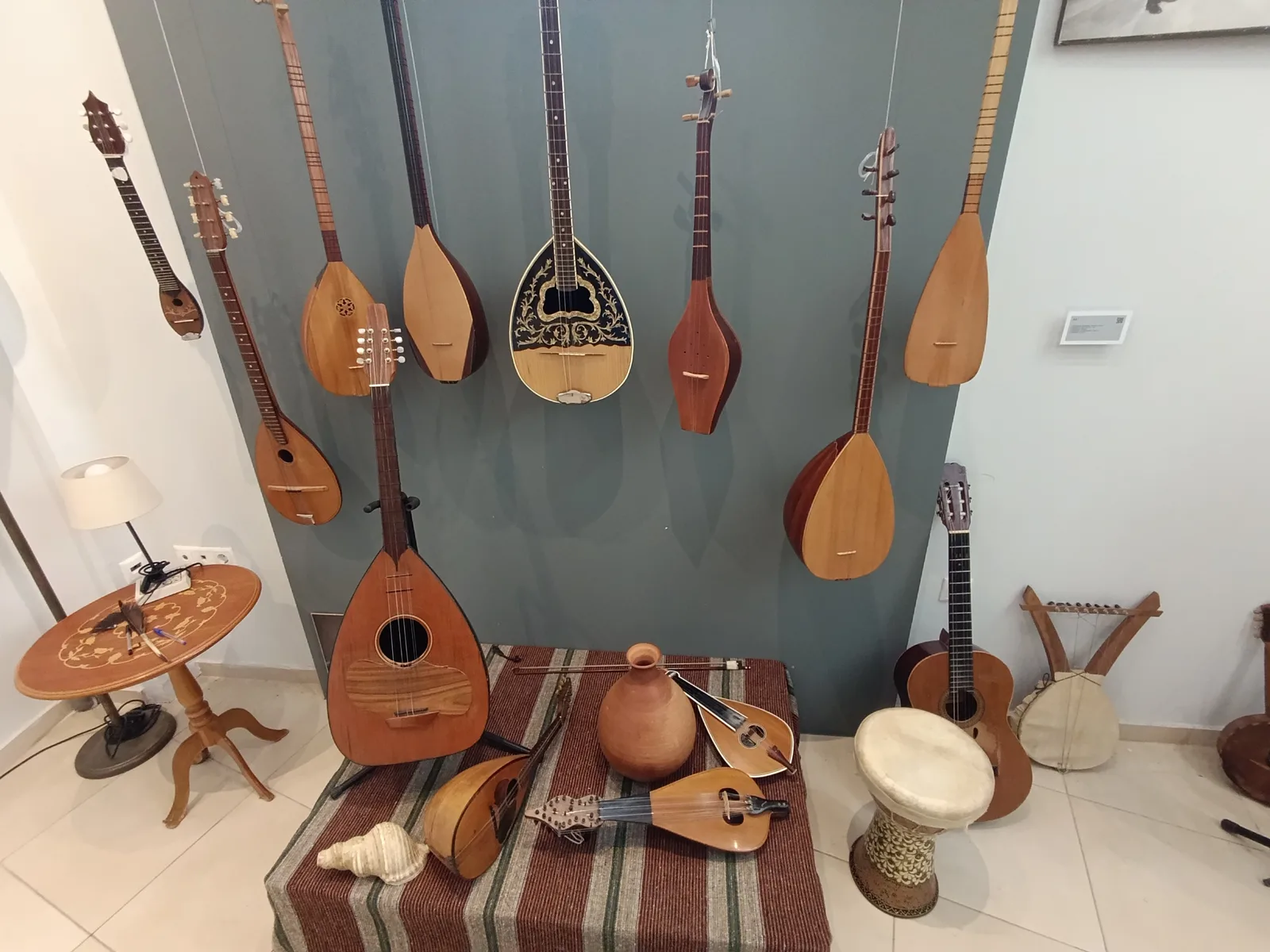 Main view at Museum of musical instruments “Thirathen” Heraklion — travel photo