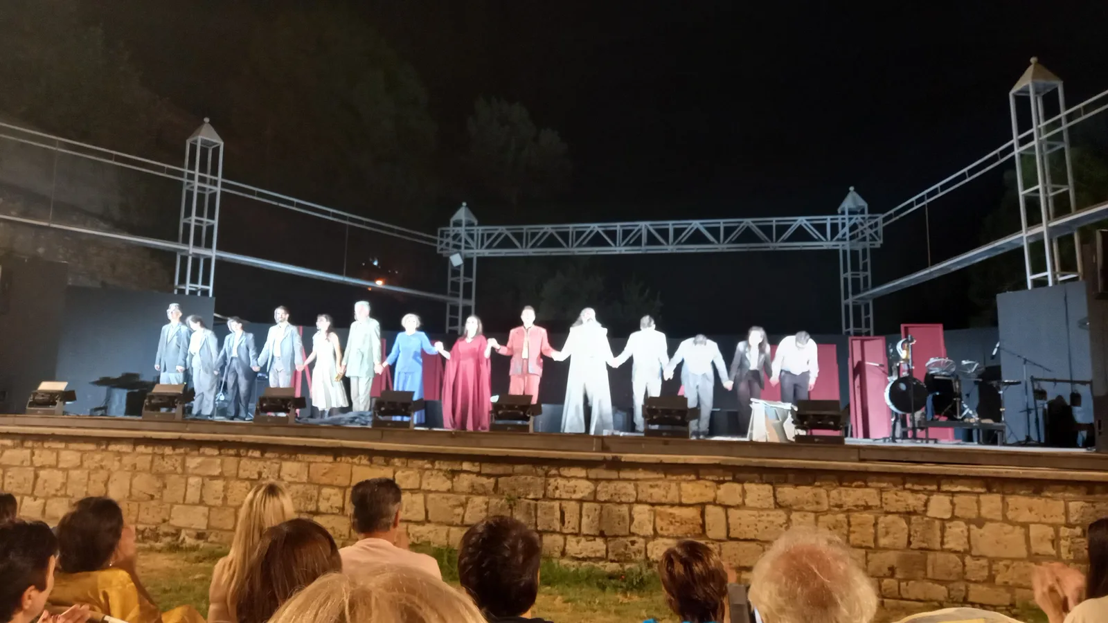 Main view at "Nikos Kazantzakis" Garden Theater Heraklion — travel photo