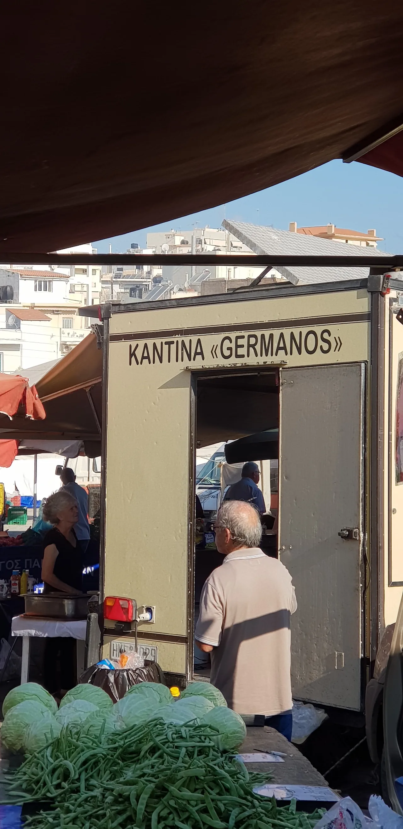 Open Air Bazaar of Heraklion — rainy day guide Heraklion