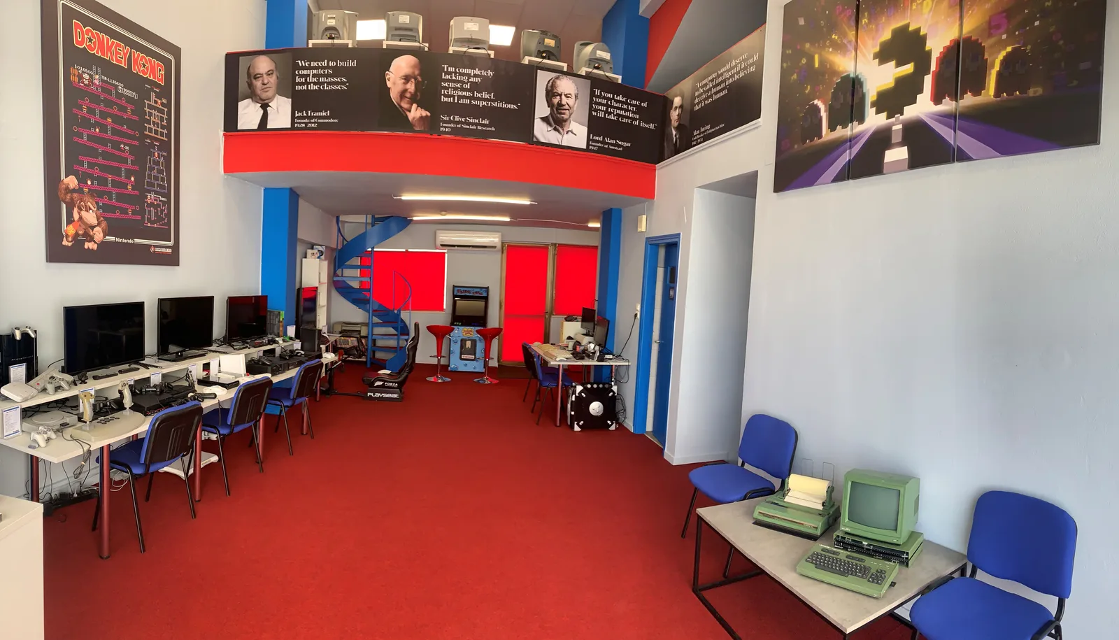 Main view at RΑΜ Rulers Computer and Gaming Museum Heraklion — travel photo