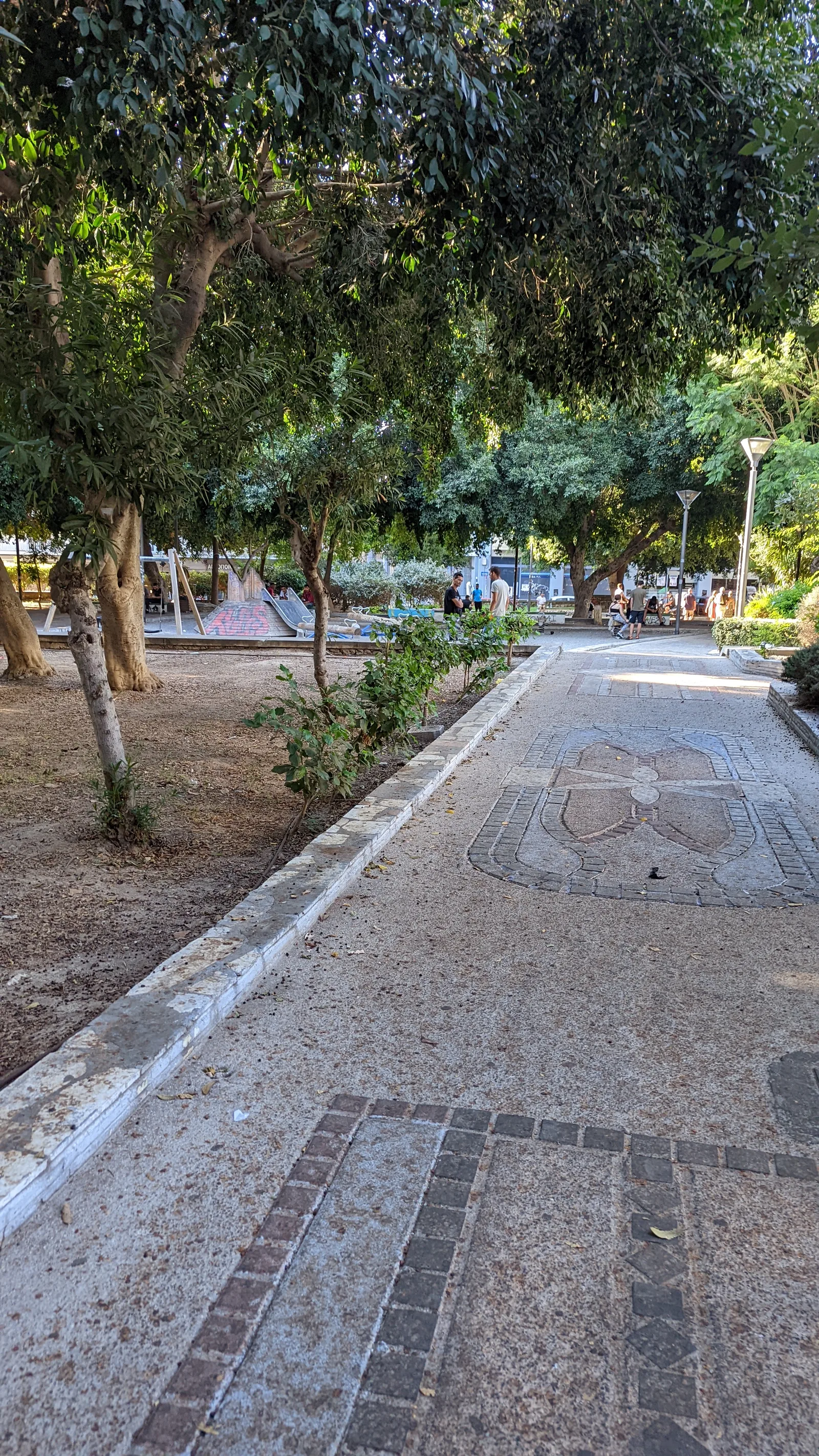 Main view at Theotokopoulos Park Heraklion — travel photo