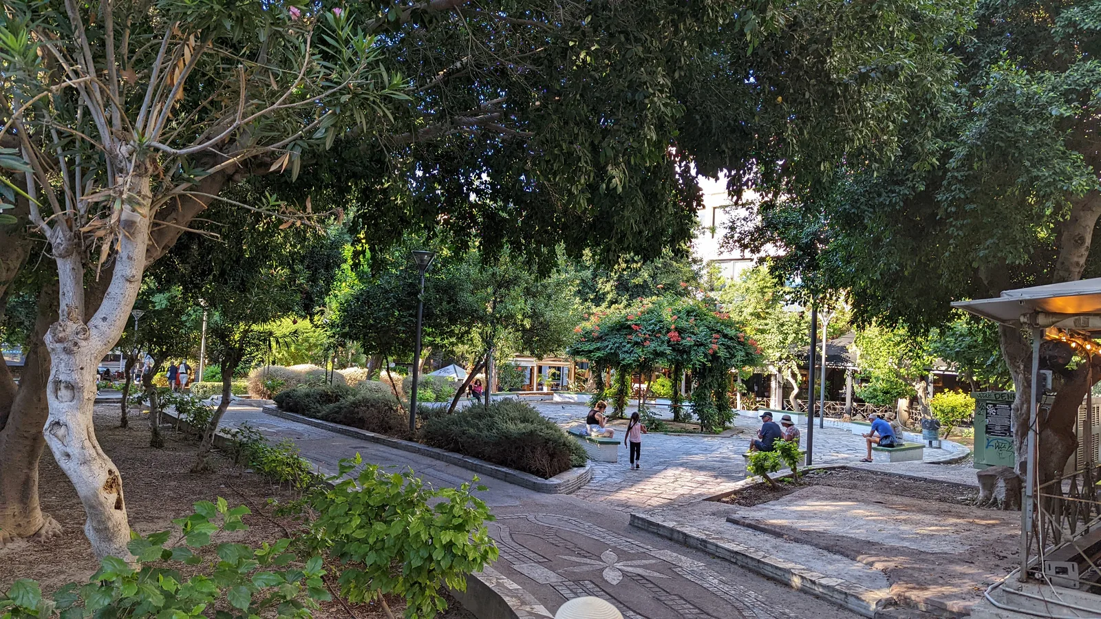 Interior at Theotokopoulos Park Heraklion — travel photo