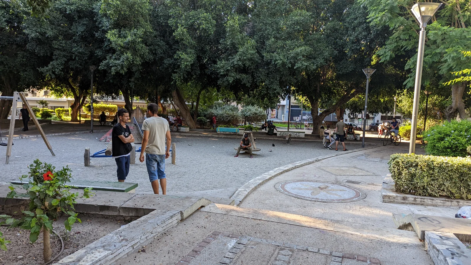 Details at Theotokopoulos Park Heraklion — travel photo