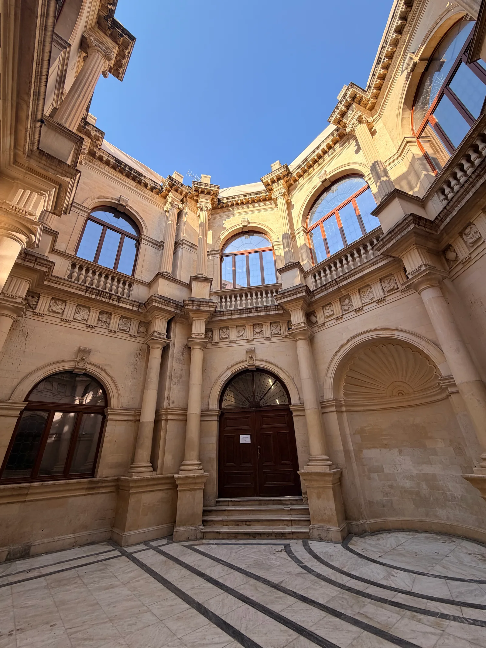 Interior at Venetian Loggia Heraklion — travel photo