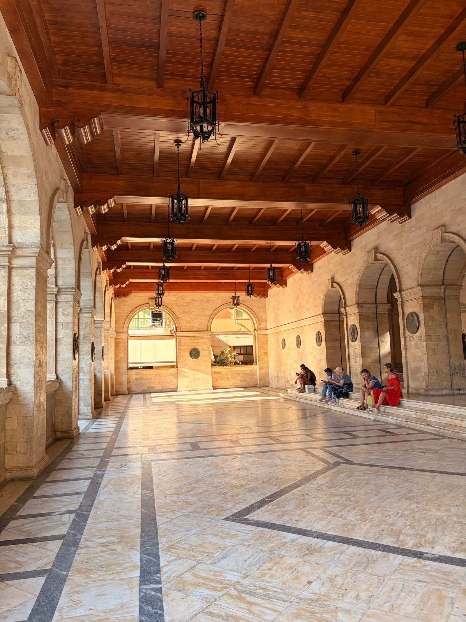 Atmosphere at Venetian Loggia Heraklion — travel photo
