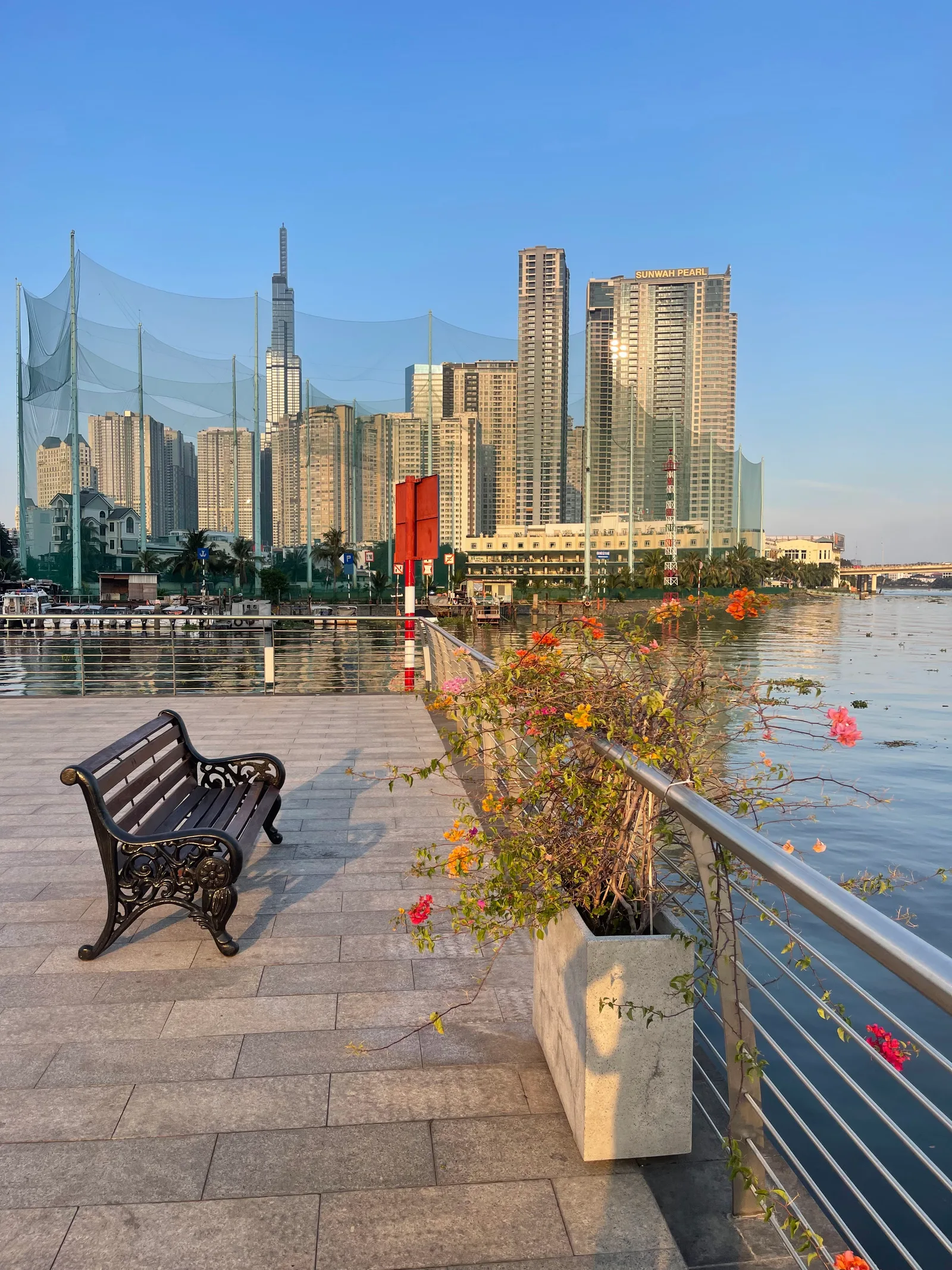 Main view at Ba Son Harbour Park Ho Chi Minh City — travel photo