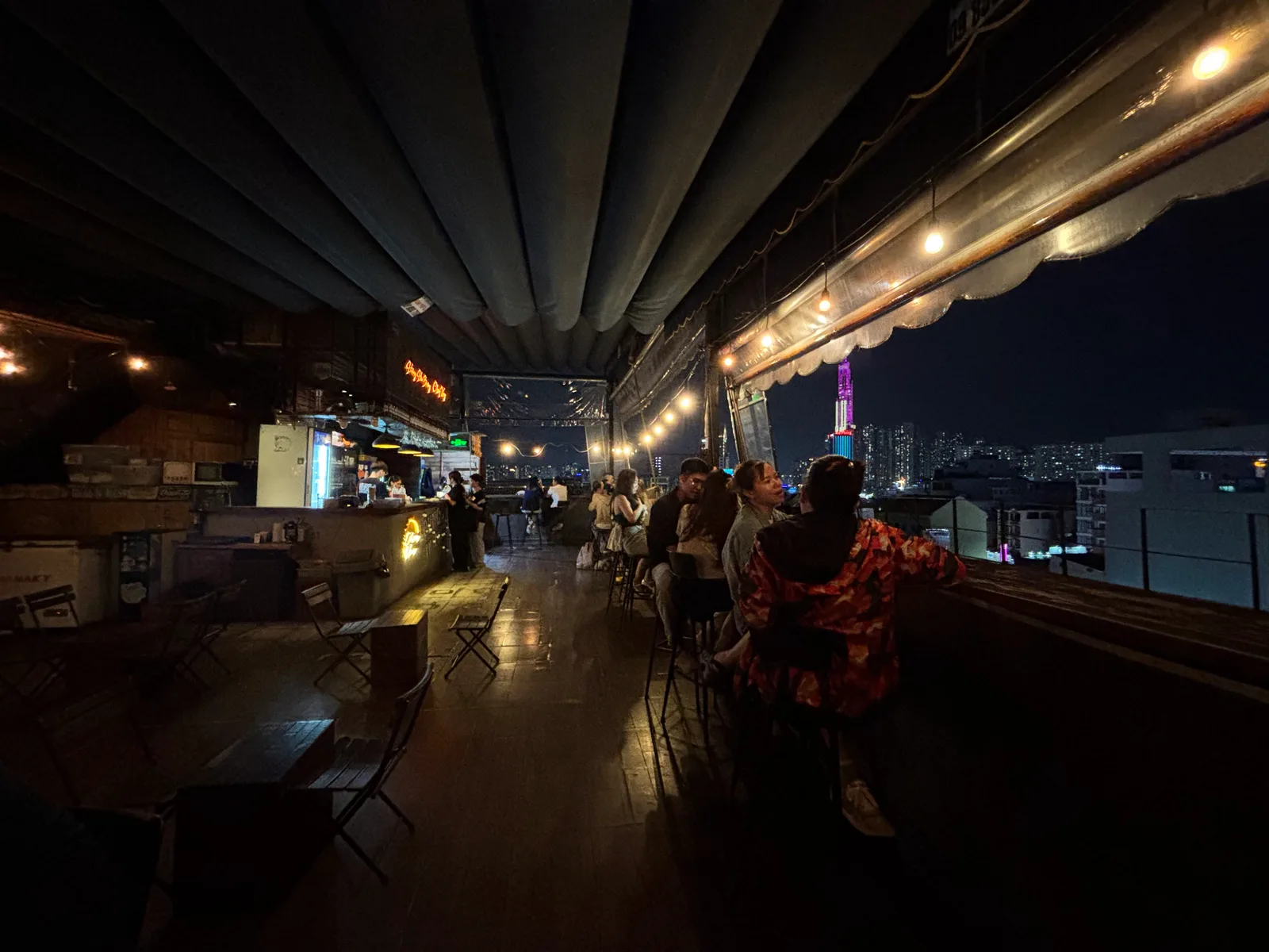 Interior at Chạng Vạng Rooftop Ho Chi Minh City — travel photo