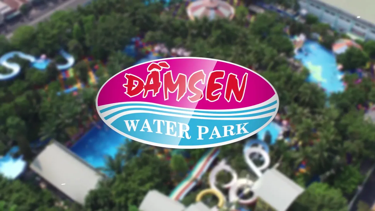 Main view at Dam Sen Water Park Ho Chi Minh City — travel photo