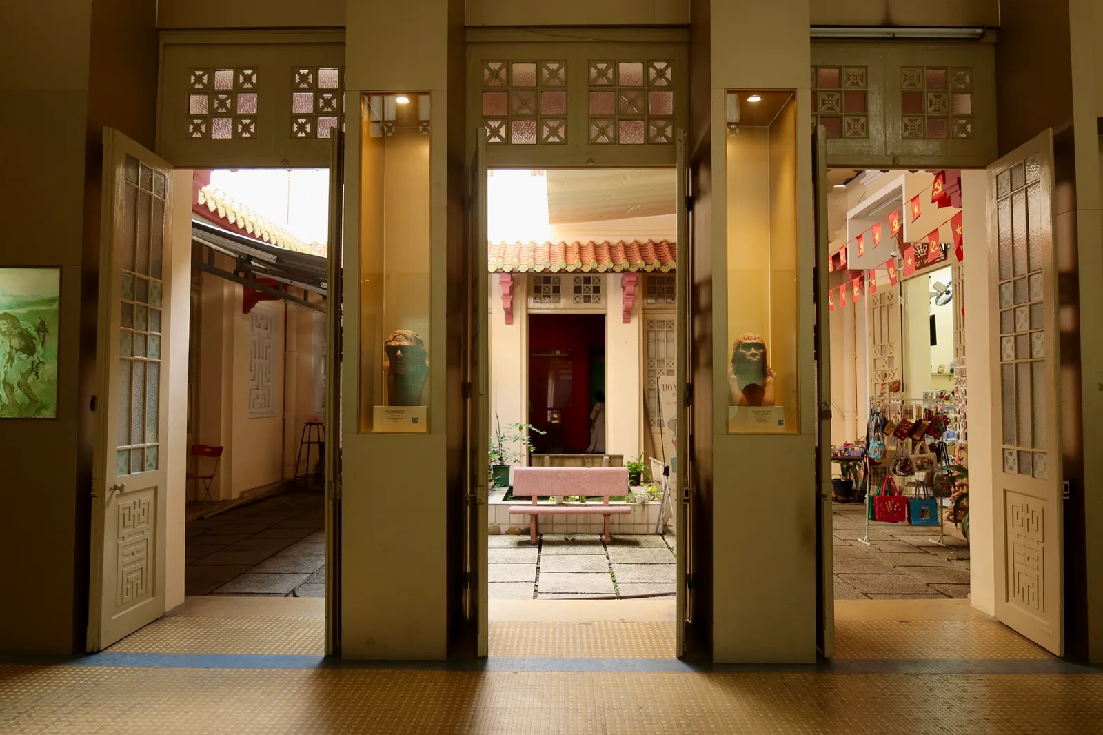 Interior at HCMC History Museum Ho Chi Minh City — travel photo