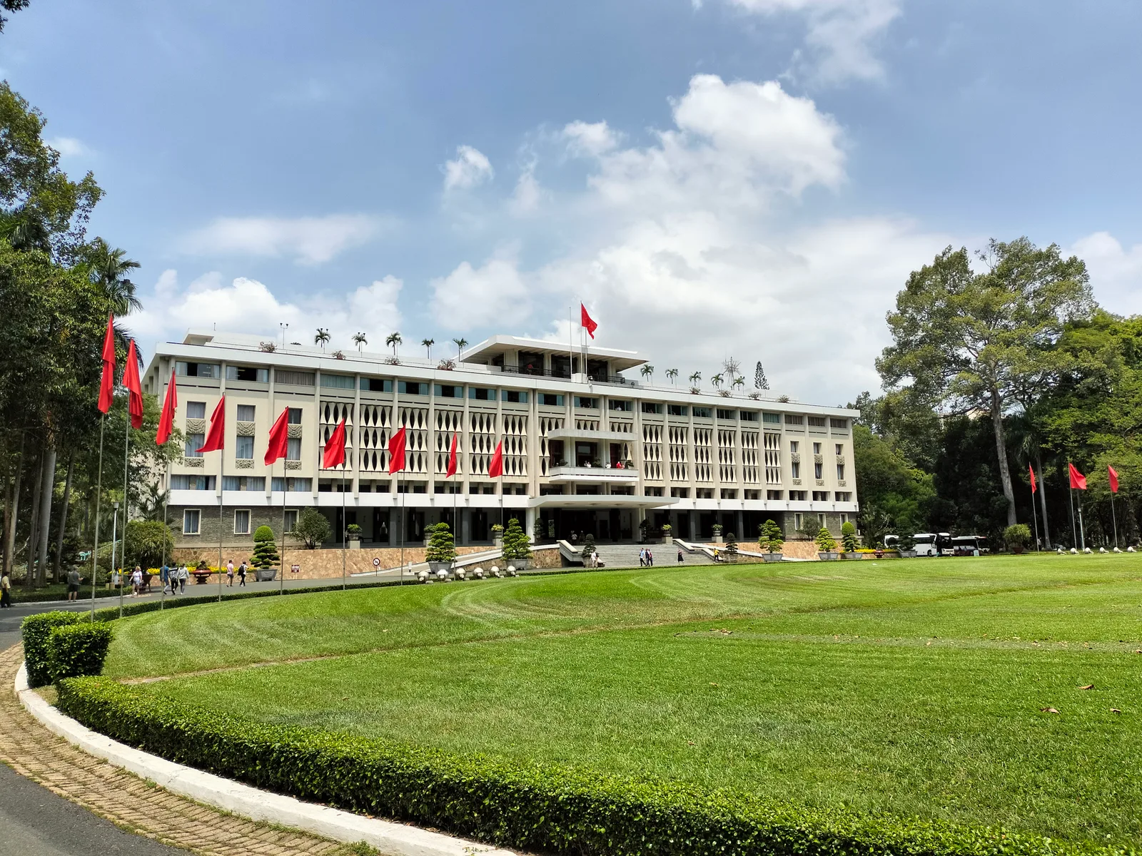 Main view at Independence Palace Ho Chi Minh City — travel photo