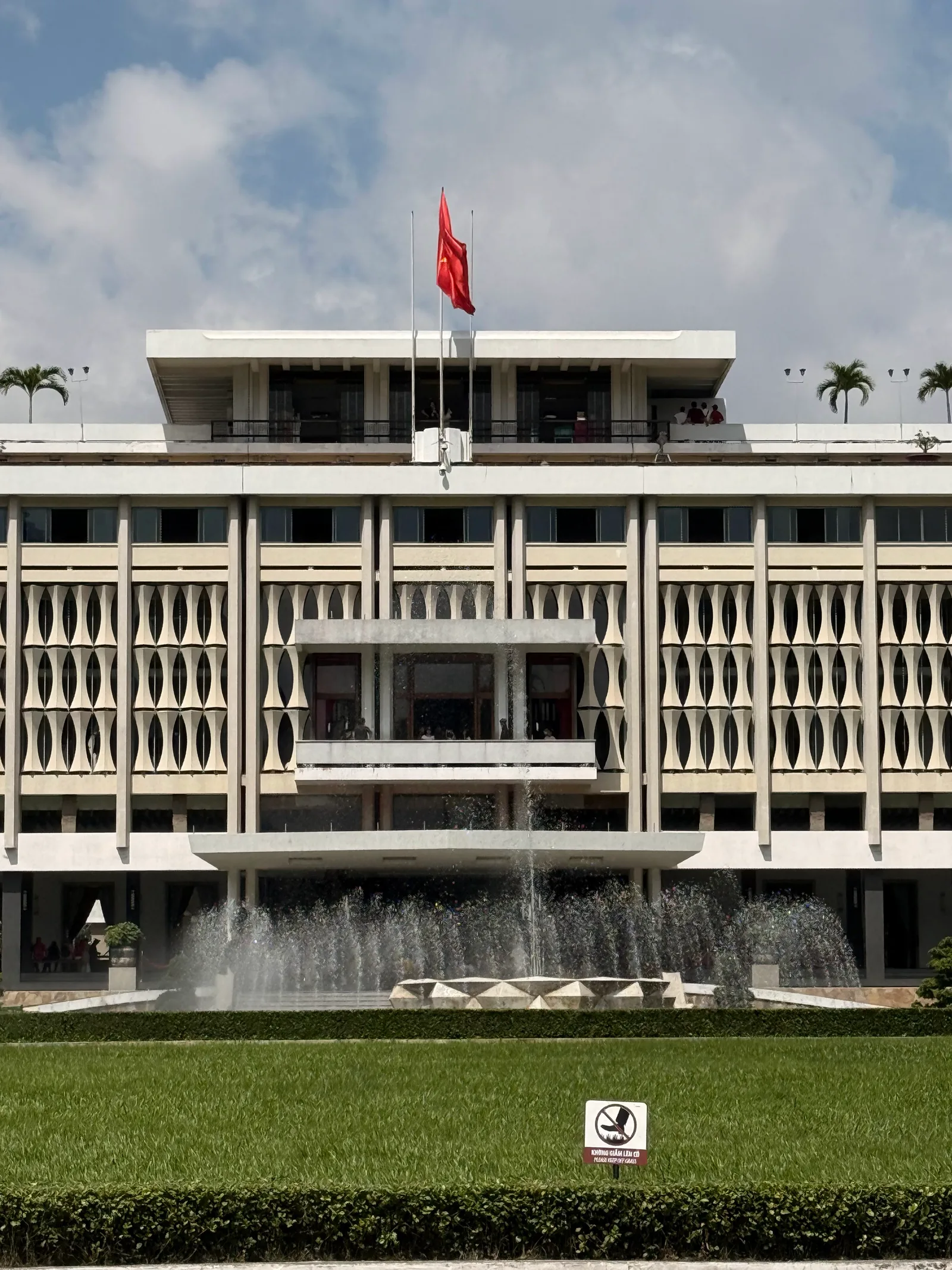 Details at Independence Palace Ho Chi Minh City — travel photo